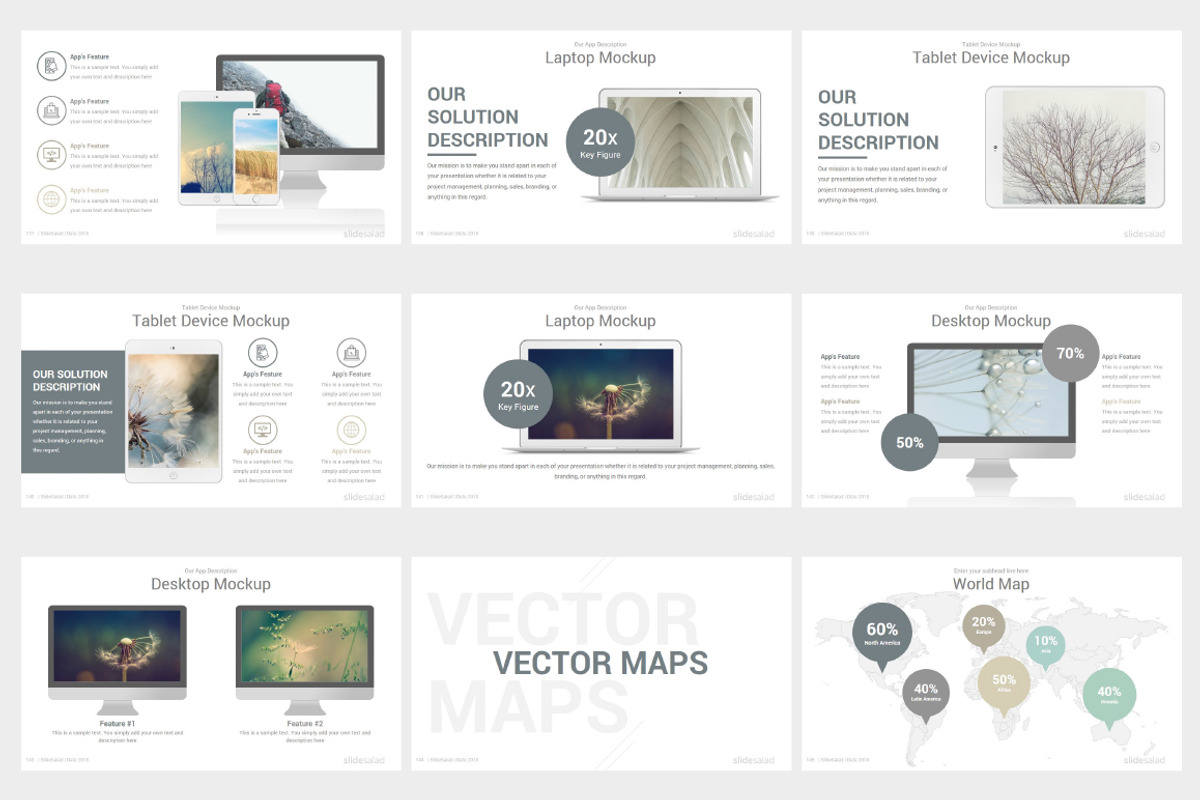 Elegant PowerPoint Template Pack, a Presentation Template by SlideSalad (Photo 20 of 25)