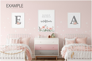 Kids Frames & Wall Mockup Bundle - 6