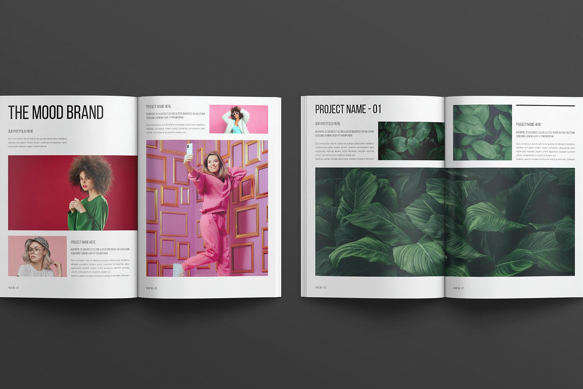 Portfolio Design Template, a Brochure Template by E-Type (Photo 3 of 7)
