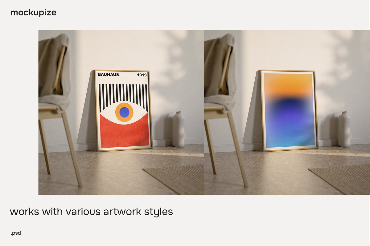 5x7 Leaning Frame Mockup Living, a Household Mockup by mockupize (Photo 5 of 7)