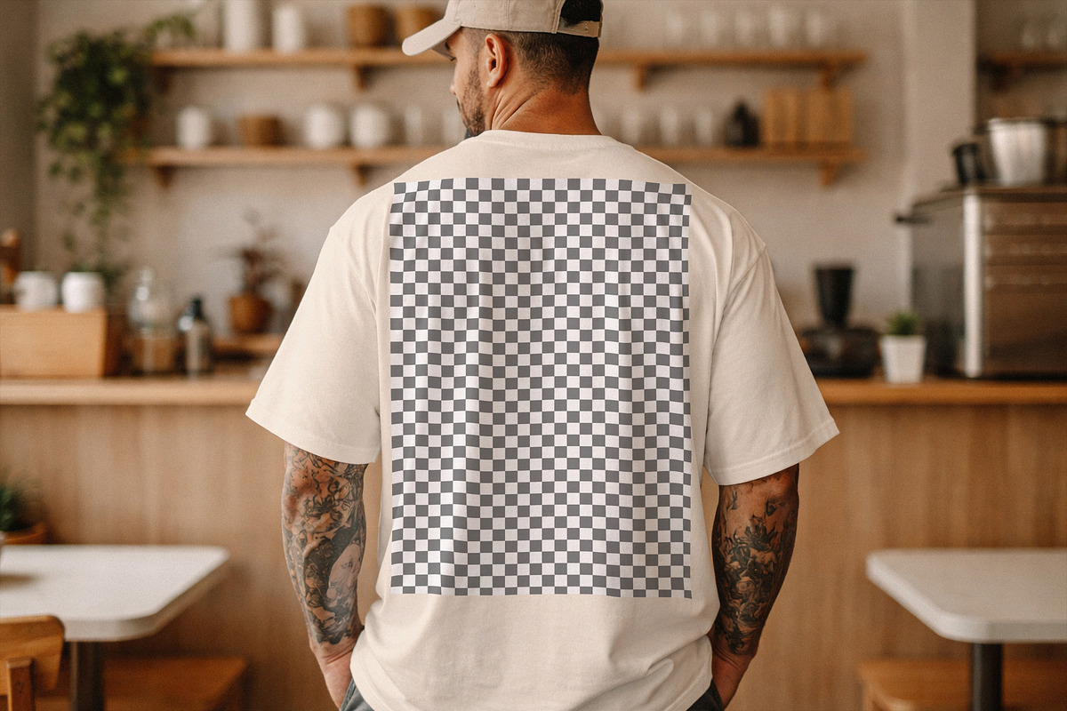 Trendy T-Shirt Mockup, a Shirt Mockup by Designer Dude (Photo 2 of 2)