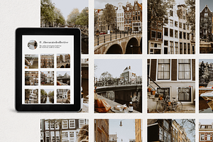 Amsterdam Travel Stock Photo Bundle