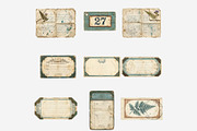 Patina Blue Vintage Ephemera PNG, a Seasonal Illustration by Tanya Kart (Thumbnail 4 of 15)