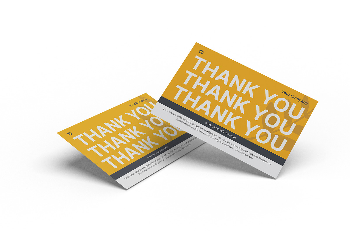 E-Commerce Thank You Card, a Card Template by Esensifiksi.studio (Photo 2 of 3)