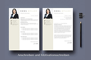 Bewerbungsvorlagen Word Lebenslauf, a Resume Template by Climbwithelevator (Thumbnail 3 of 10)