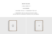 5:7 A4 Frame Mockup PSD PNG 04-01, a Product Mockup by DESIGN BY nube (Thumbnail 3 of 6)