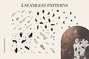 CELESTIAL TEXTURED HANDS SILHOUETTES, an Object Graphic by Creativemaker (Thumbnail 6 of 10)
