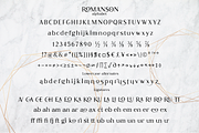 Romanson, a Serif Font by Larin Type Co. (Thumbnail 13 of 14)