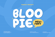 Bloopie - A Playful Handwritten Font, a Handwritten Font by YossyOneStd (Thumbnail 1 of 8)