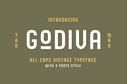 Godiva Vintage Font, a Font by Suby Studio (Thumbnail 1 of 6)