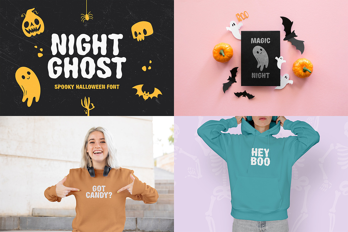 Halloween fonts bundle, a Handwritten Font by supfonts (Photo 6 of 12)