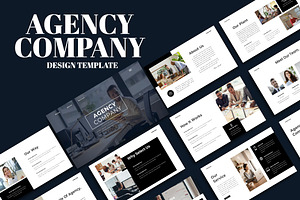 Agency Company Key&GSL, a Presentation Template by yanindesign