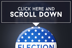 American Elections PSD Graphics