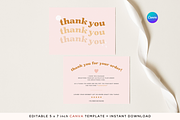 Thank you Card Business Template, a Marketing Template by Hellohastore (Thumbnail 1 of 8)