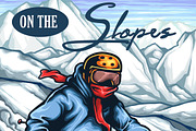 Ski Life, an Illustration by TSV Art Collective (Thumbnail 1 of 3)