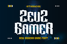 Zeuz Gamer - Modern Font