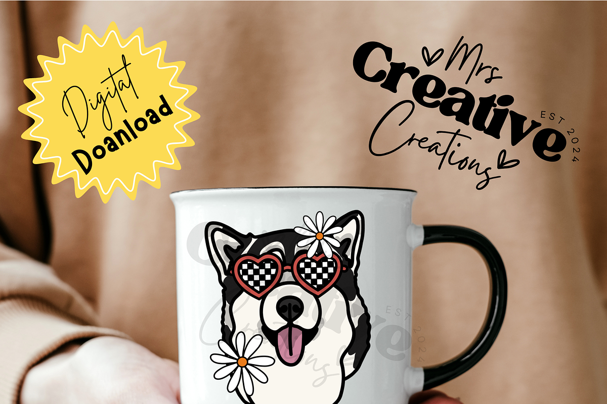 Retro Dog Breed Clipart Bundle, a Graphic by Mrs. Creative Creations (Photo 4 of 7)
