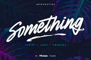 Amnesty - Handwritten Font Duo, a Script Font by MOCOSANS (Thumbnail 1 of 11)