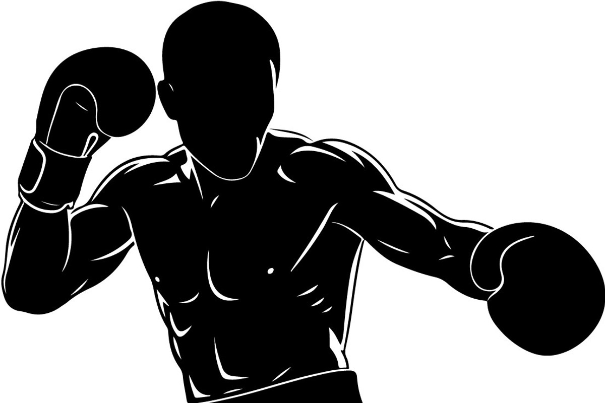 Boxing Fighter Silhouette Bundle, an Illustration by Designs_River (Photo 4 of 31)