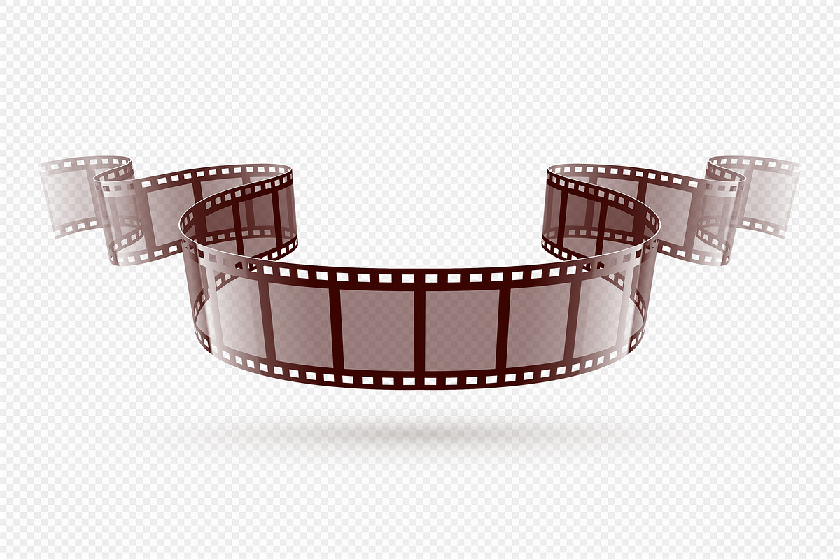 Cinema video film tape Vector + PNG, an Object Illustration by LoopAll (Photo 1 of 2)