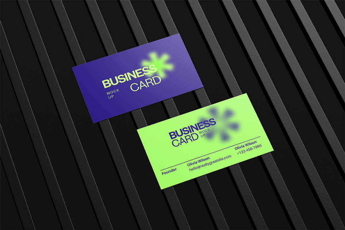 Business Card Mockup, a Merchandise Mockup by xavier_studio (Photo 2 of 4)