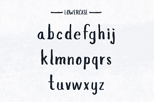 Slopes Brush Font