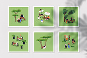 People relaxing in summer park, a Person Illustration by Good Studio (Thumbnail 3 of 3)