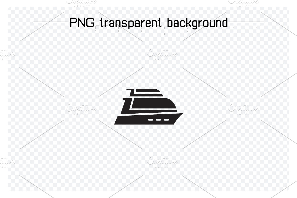 Sailing Boat and Ship Icons, a Transportation Illustration by Designfour (Photo 5 of 7)