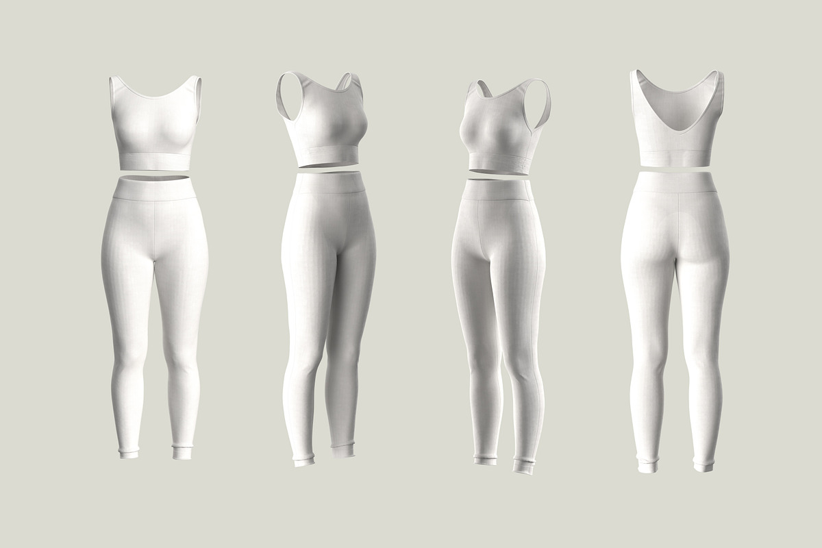 Basic Sportswear Mockup, an Advertising Mockup by PudraART (Photo 7 of 7)