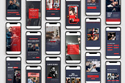 Barber Shop Salon Instagram Kit, a Social Media Template by TheBrightGrap (Thumbnail 7 of 12)