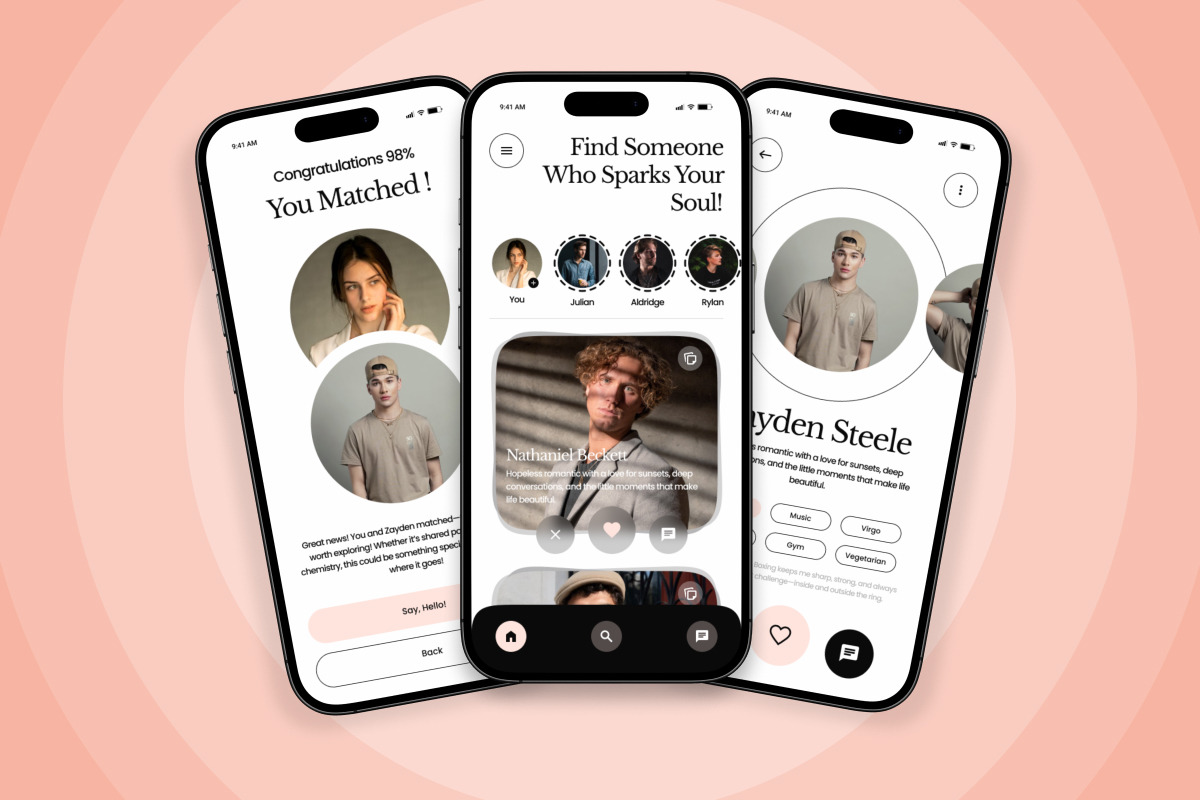 Eternia - Elegant Social Dating App, an App Template by productype1 (Photo 4 of 5)