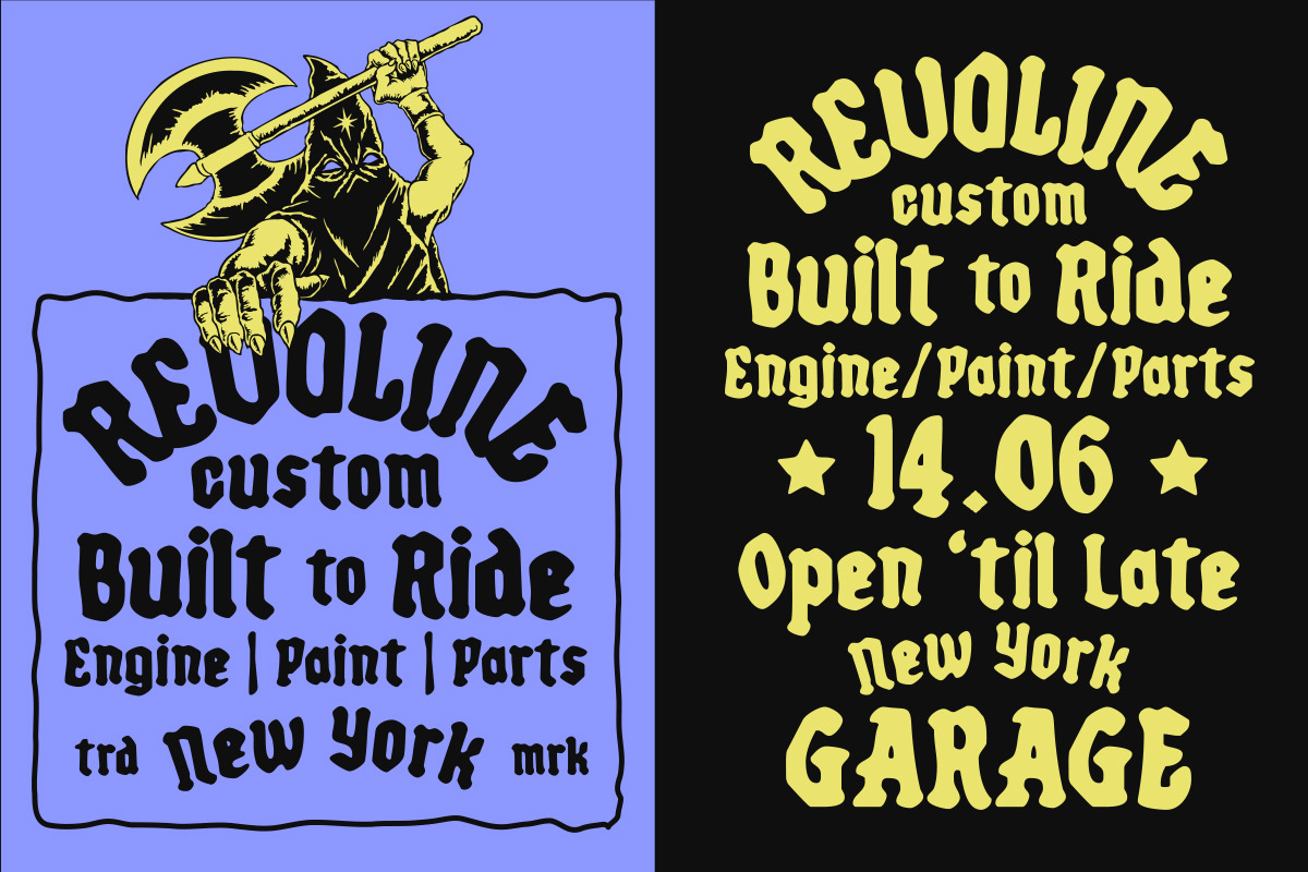 Phonska Font Pack & Extras!, a Blackletter Font by IronbirdCreative (Photo 7 of 8)