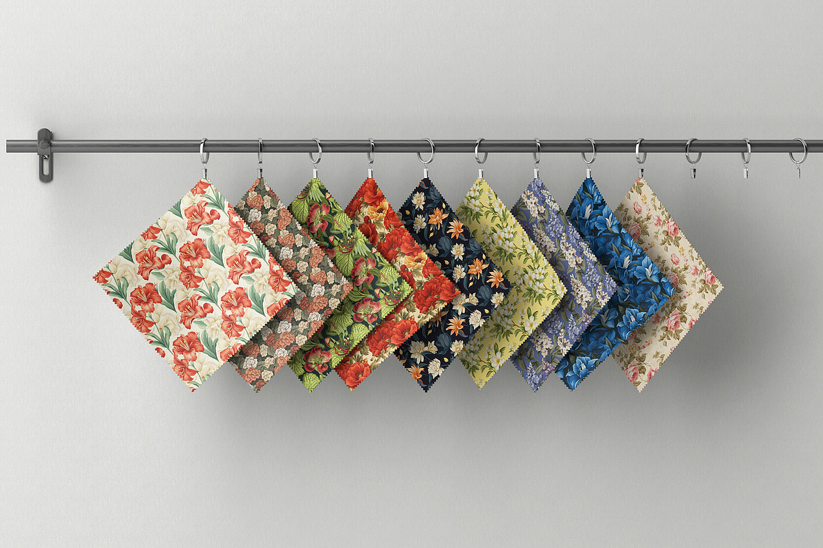 Hanging Fabric Mockup 6 PSD, a Merchandise Mockup by GraphicVil (Photo 5 of 6)