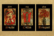 Gothic Mysteries Lenormand colorful, a Decorative Illustration by Samiramay (Thumbnail 4 of 13)