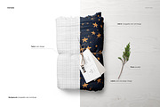 Muslin Swaddle Blanket Mockup Set, a Product Mockup by creatsy5 (Thumbnail 3 of 11)