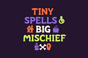 Witchy Tickle - Cute Halloween Font, a Serif Font by gafaroff studio (Thumbnail 4 of 7)