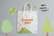 Summer Fun Elements bundle, a Seasonal Illustration by RizkaNurfazrina (Thumbnail 2 of 9)