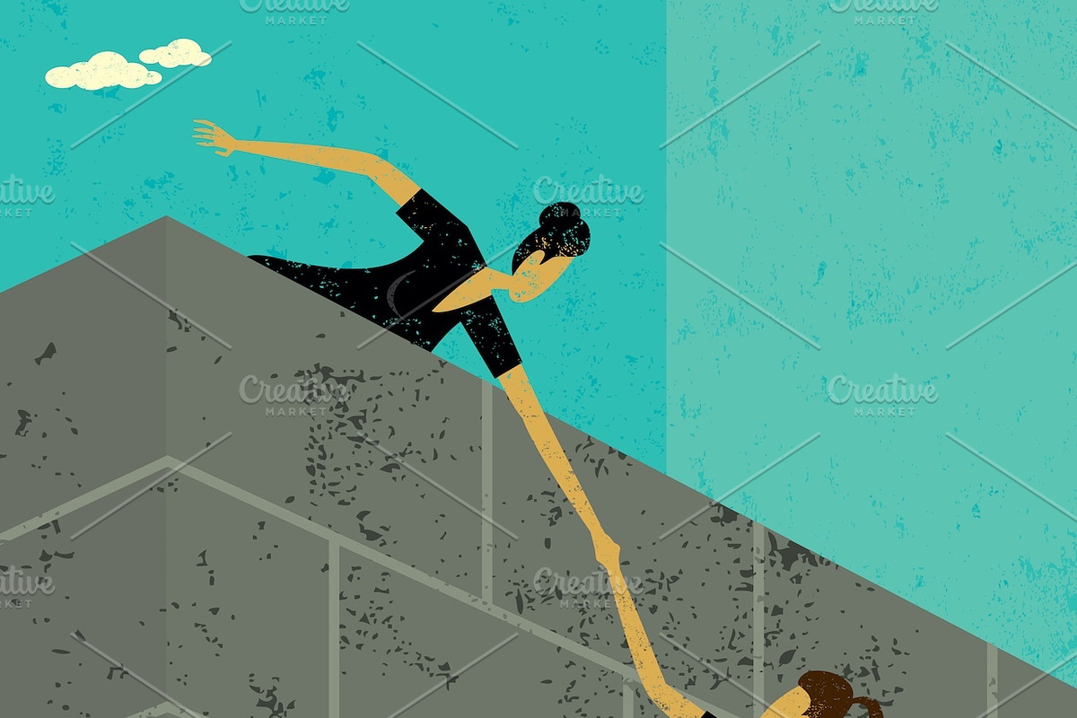 Business Concepts Bundle 02 Women, a Person Illustration by retrorocket (Photo 10 of 16)