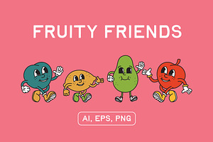 Fruity Friend Illustrations