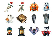 Halloween Character  Spooky, an Illustration by Design Market (Thumbnail 3 of 4)
