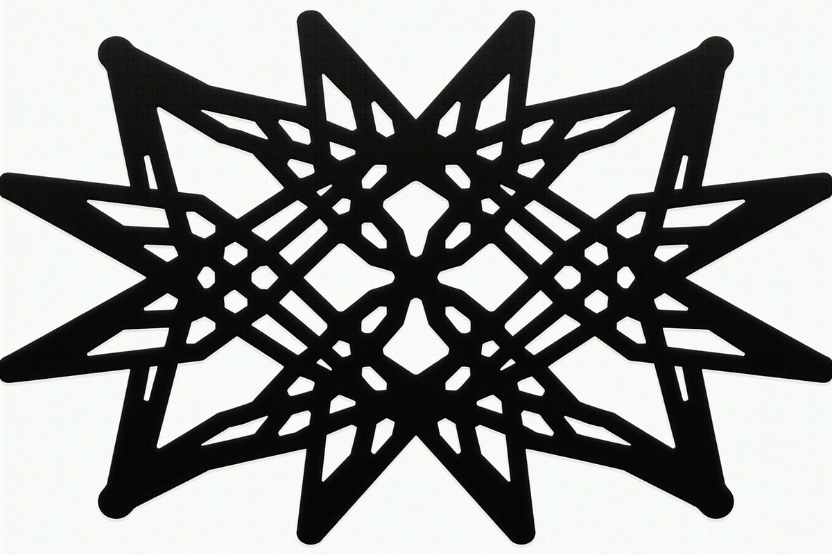 10 Geometric Frame Laser Cut Bundle, an Object Illustration by Gfx_Store (Photo 9 of 11)