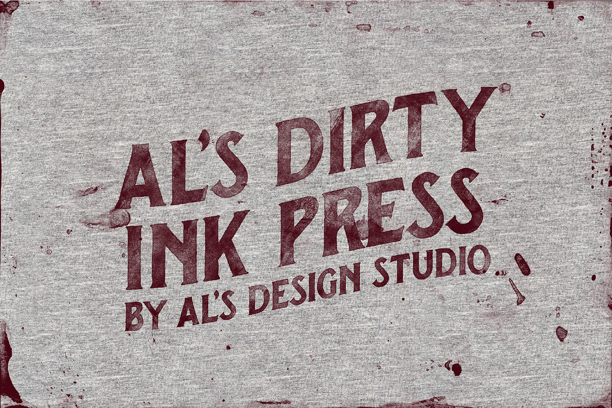 AL's Dirty Ink Press preview 5
