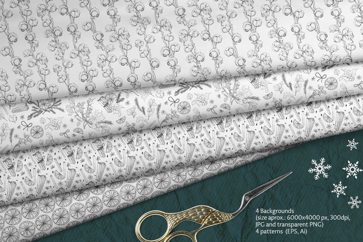 ❆ Merry Christmas collection ❆, a Decorative Illustration by Ivanna-Ivashka (Photo 10 of 12)