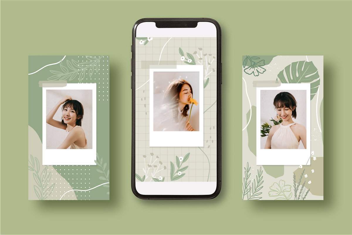 Floral Story Instagram Template, a Social Media Template by AM studio (Photo 4 of 6)