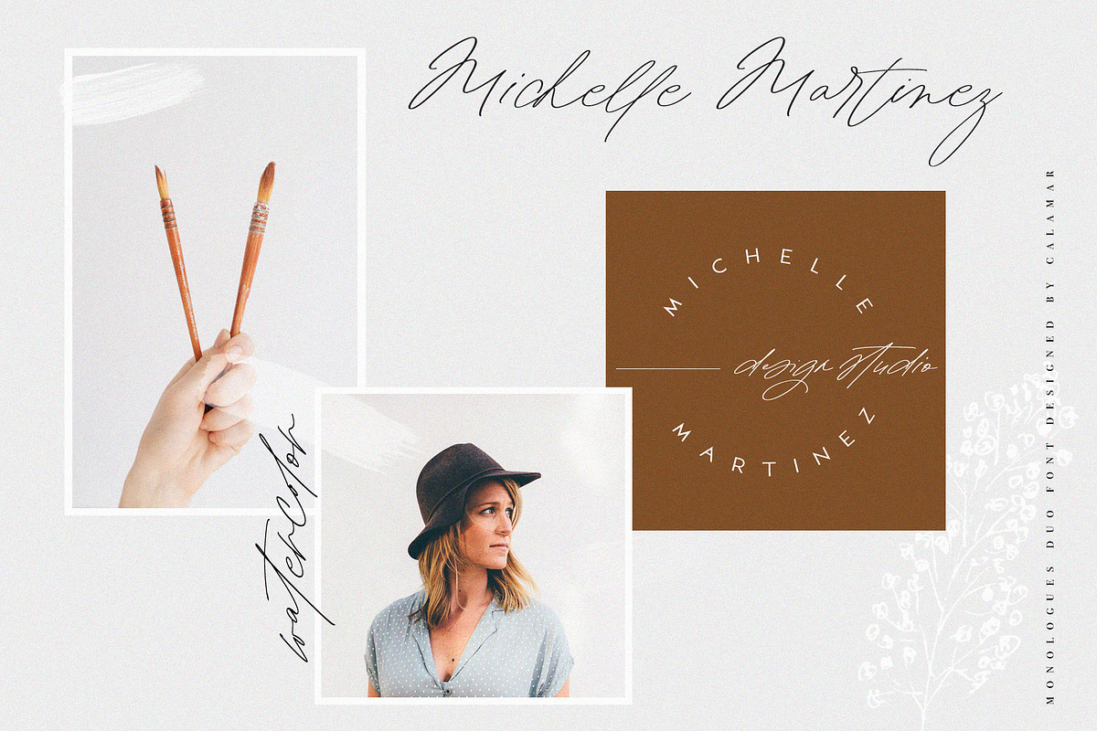Monologues Font Duo preview 5