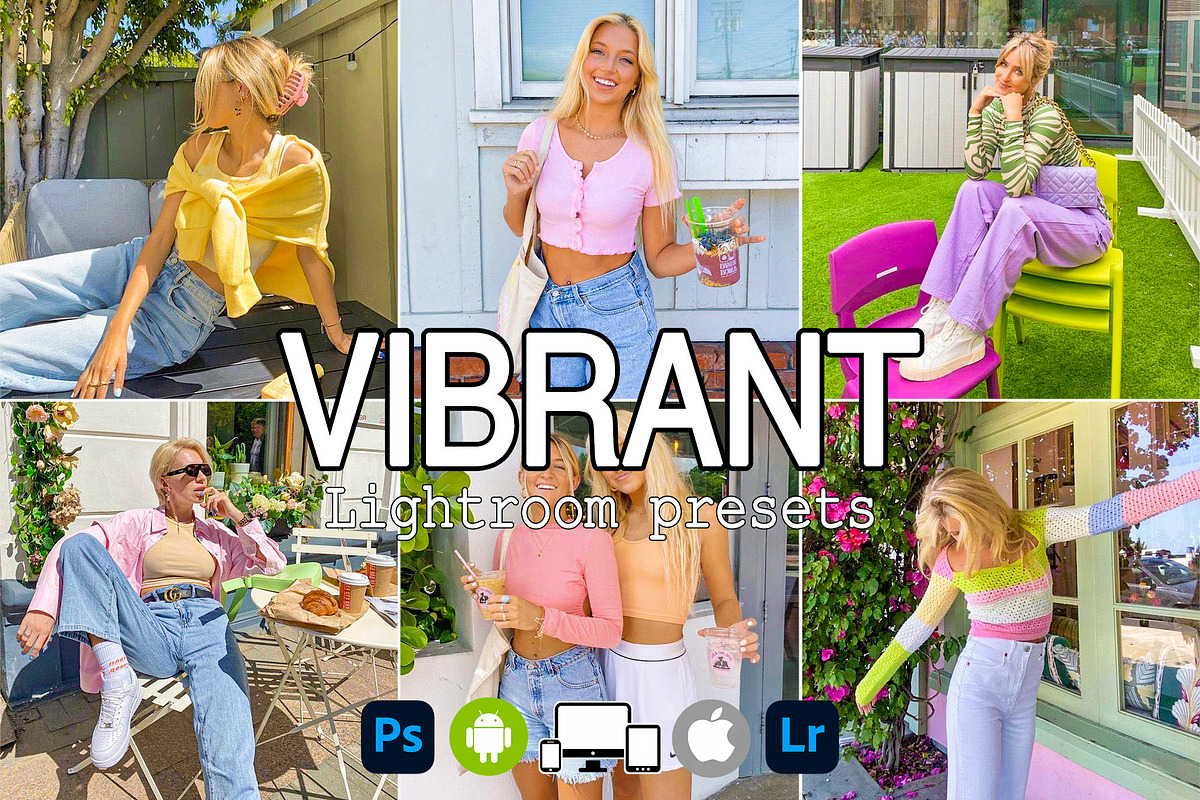 11 Vibrant Lightroom Color Presets, a Preset Add-On by Presets by Yevhen (Photo 1 of 10)