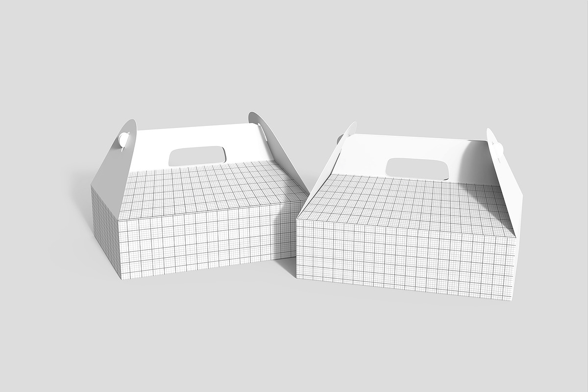 Takeaway Food Box Packaging Mockup, a Product Mockup by graphypix (Photo 4 of 4)