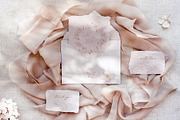 Pink watercolor leaves set. Alphabet, a Decorative Illustration by MiraEl Art (Thumbnail 15 of 15)