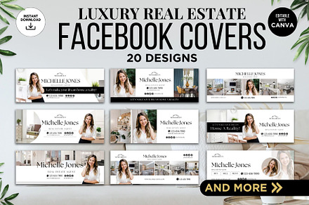 Luxury Real Estate Facebook Covers