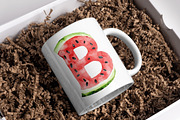 Watermelon Alphabet Clipart Bundle, an Illustration by PassionPNGcreation (Thumbnail 4 of 5)